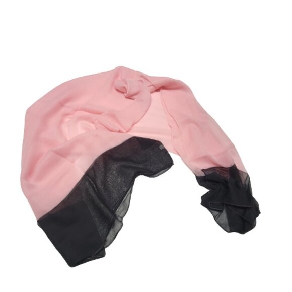 Pink and Black Large Pareo Scarf or Sarong NEW - Picture 4 of 5